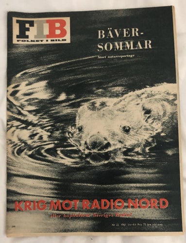 Tidning: FIB Folket I Bild Nr. 22, 1961
