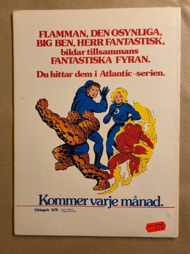 SUPERSERIEALBUM 3 Den fantastiske SPINDELMANNEN