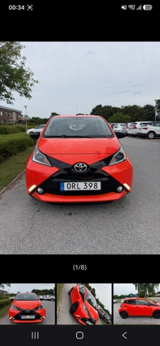 Toyota Aygo 5-dörrar 1.0 VVT-i X-CITE