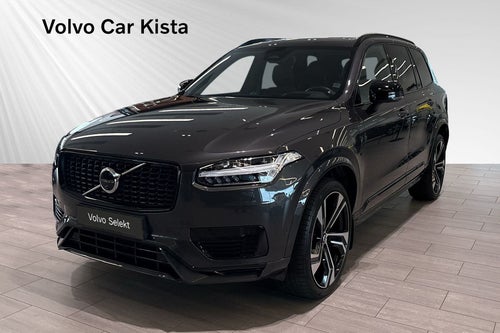 Volvo XC90 7-seater T8 Ultra Dark Edition Luftfj HUD 360Kam B/W