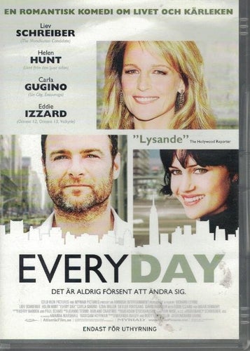 DVD film EVERY DAY "Det är aldrig försent att ändra sig" Dramakomedi