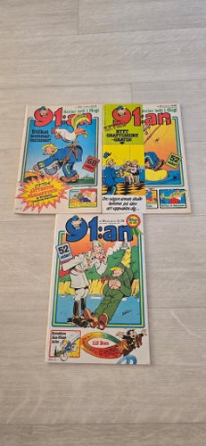 91:an nr 15 1981, nr 8 1981, nr 12 1982