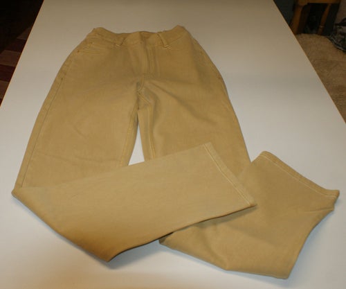 Halara ljusgula jeans, storlek XS/S nya