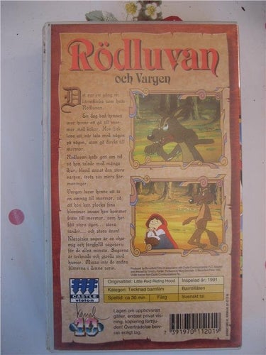 Klassiska Sagor - Rödluvan och Vargen