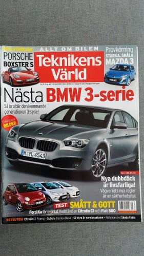 Teknikens Värld nr 5 2009: Ford Ka, Fiat 500 + Panda, Citroën C1 + C3 Picasso