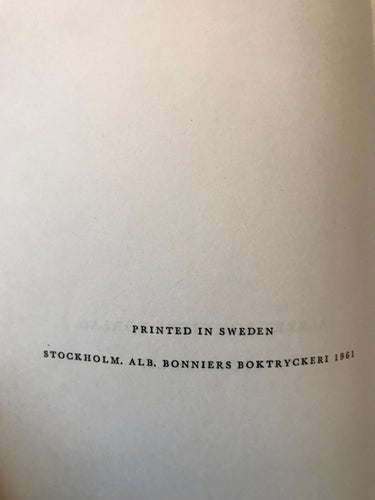 PRINSESSAN LINDAGULL och andra berättelser Zacharias Topelius 1961
