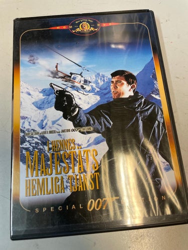DVD James Bond 007 I Hennes Majestäts Hemliga Tjänst George Lazenby TOPPSKICK