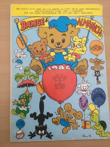 Bamse Nr 12 1985
