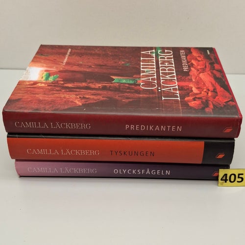 Camilla Läckberg x3 Bokpaket med hårdpärm - Se bilder för titlar