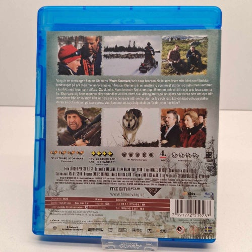 Varg - Peter Stormare - Blu-ray film, Svensk text, Fint skick
