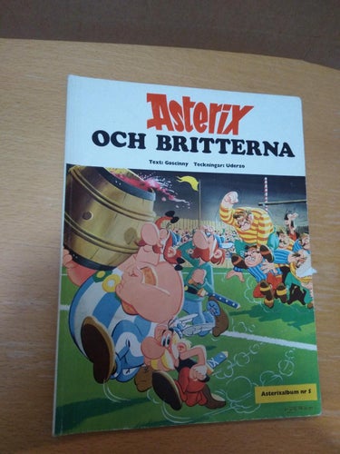 Asterix 1971 nr 5 Asterix och britterna. Very Fine