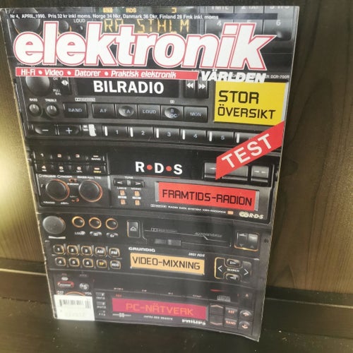 Elektronik Nr 4, 1990