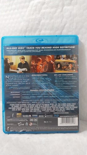 Nick & Norah's Infinite Playlist Blu-Ray (Obs! Ex Rental / Hyr Film)