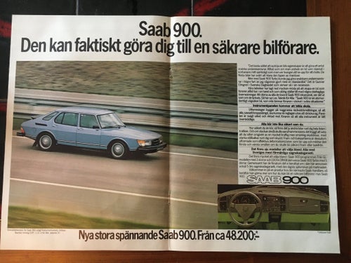 Saab 900 1979 Annons