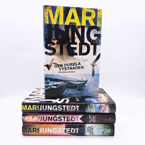 Mari Jungstedt - bokpaket med 4 böcker