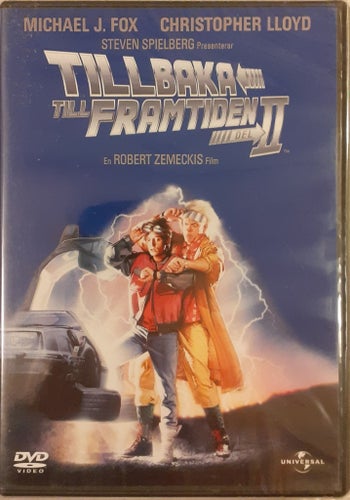 DVD Tillbaka Till Framtiden Del II Inplastad.
