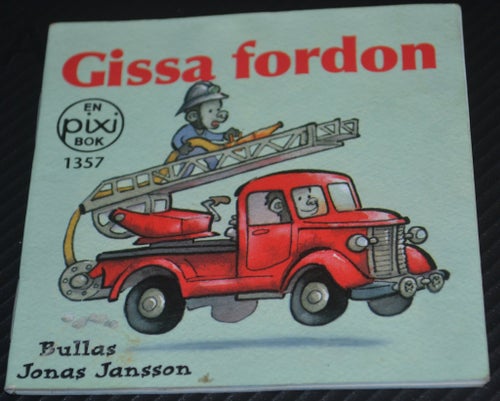 Pixibok Gissa fordon