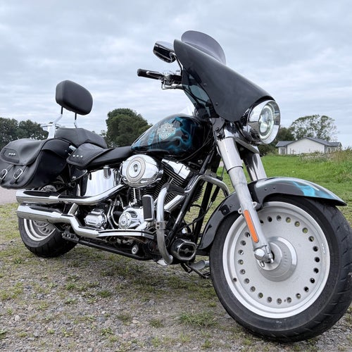 Harley-Davidson Fat Boy 2007 – Unik motivlack – Screamin’ Eagle – HÖSTPRIS