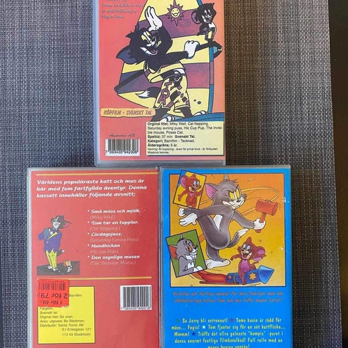 3 st. Tom & Jerry - VHS