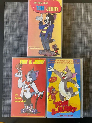 3 st. Tom & Jerry - VHS