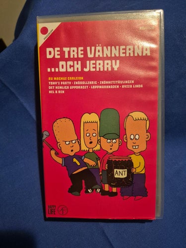 De tre vännerna ...och Jerry VHS