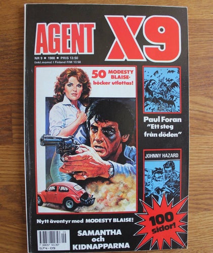 AGENT X9 1988 NR 9