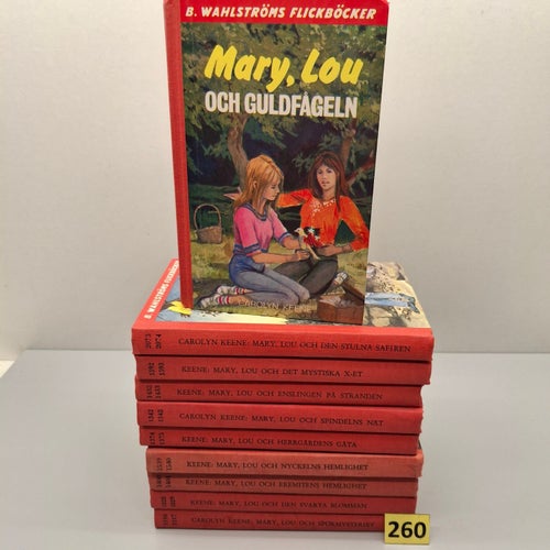 Mary, Lou ungdomsböcker x10 Bokpaket - Se bilder för titlar
