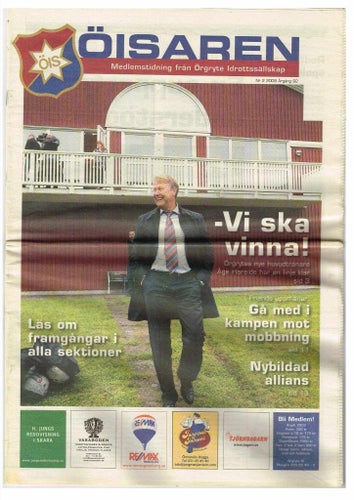 Örgryte IS / ÖIS - ÖISaren Nr 2 2009, lagbild Buster Nr 16 1985, påse ÖIS chips