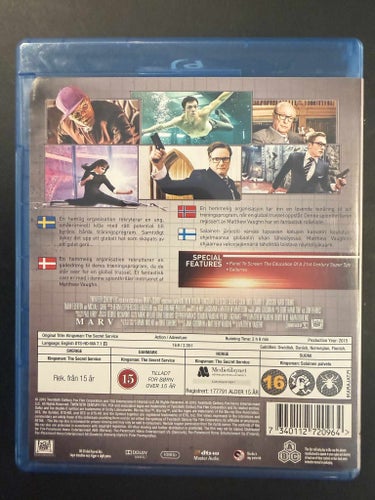 Kingsman: The Secret Service (Blu-Ray)
