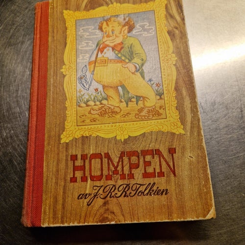 Hompen av J.R.R. Tolkien, 1947 Första svenska upplagan av "The Hobbit"