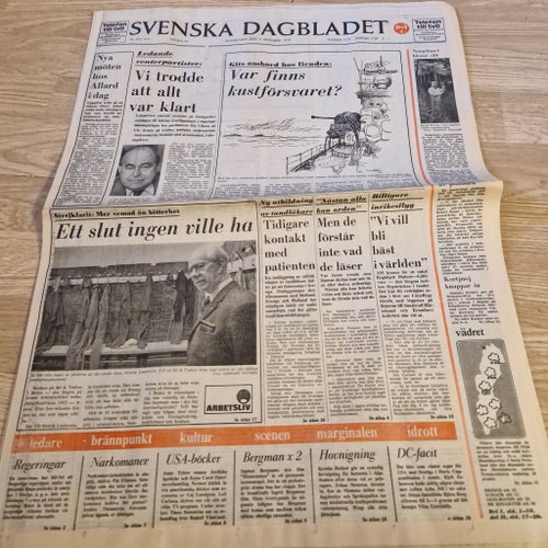 Svenska Dagbladet 9 oktober 1978