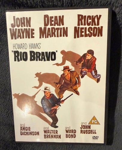 Rio Bravo, Howard Hawks - John Wayne - DVD - Region 2 (Ej sv. text)