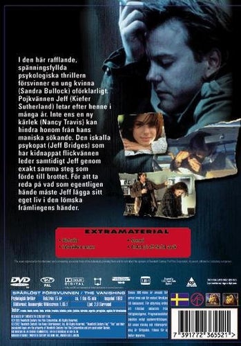 Spårlöst försvunnen (1993) George Sluizer med Jeff Bridges och Kiefer Sutherland