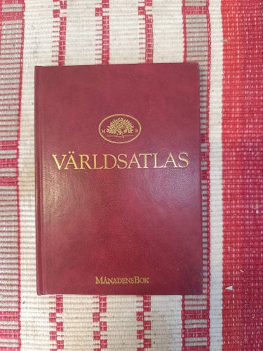 Världsatlas, Månadens Bok, 1995