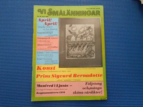 Vi Smålänningar 90 1985 Värnamo Hjortsberga Högsby Ljusås Vislanda Gamleby