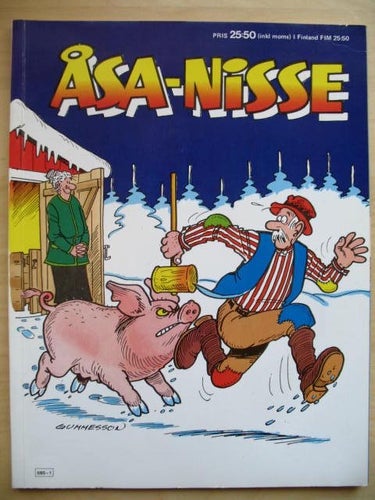 ÅSA-NISSE 1989 (1988) VG-FN
