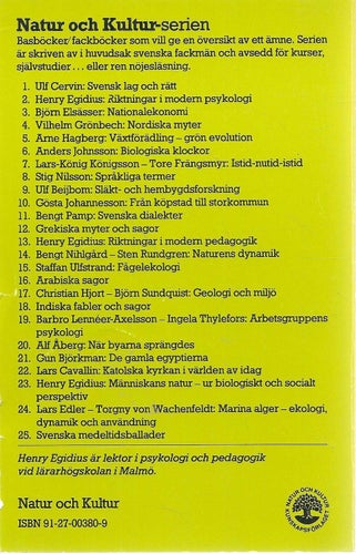 Människans natur - i biologiskt och socialt perspektiv.