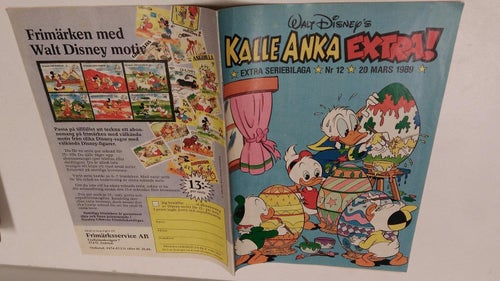 Walt Disney's Kalle Anka Extra 1989 nr 12