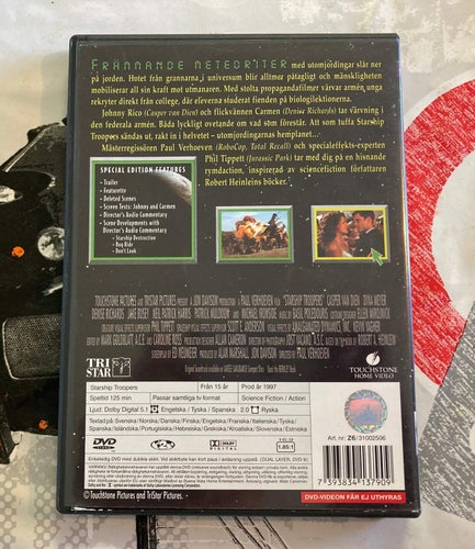 STARSHIP TROOPERS (1997) SVENSK SPECIALUTGÅVA I MKT FINT SKICK