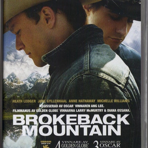 BROKEBACK MOUNTAIN - DVD (INPLASTAD)