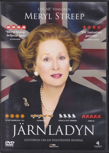 DVD / Järnladyn / Meryl Streep, Jim Broadbent, Olivia Colman / Nyskick