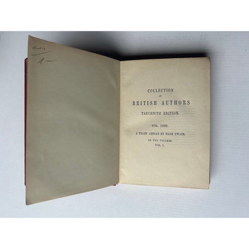 Collection of British authors år 1899