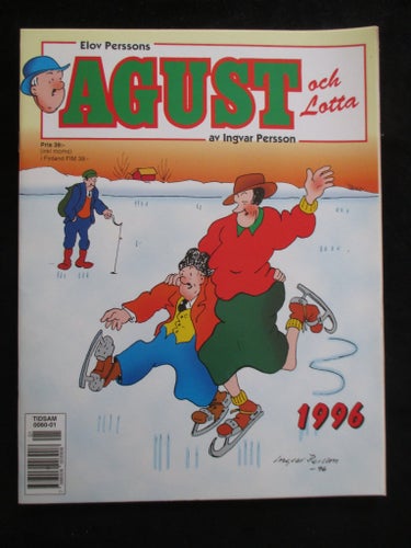 Julalbum August och Lotta av Ingvar Persson, 1996