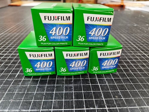Fujifilm 400-36 bilder - 35 mm film 5-pack