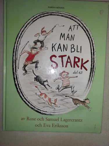bok Att Man Kan Bli STARK 22x28,5 cm !