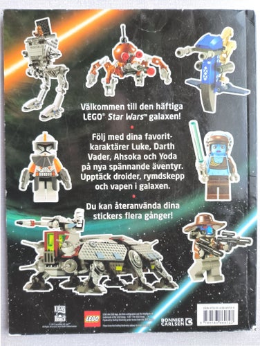 LEGO Star Wars Superstora Stickerboken av DK, 2011