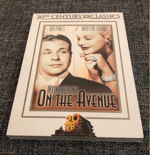 On the Avenue (1937) Irving Berlin Ritz Brothers Dick Powell / Musical Comedy