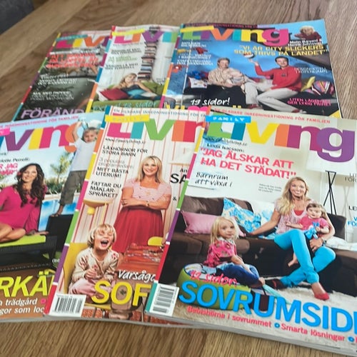 Tidningar Family Living 6 st 2010/2011
