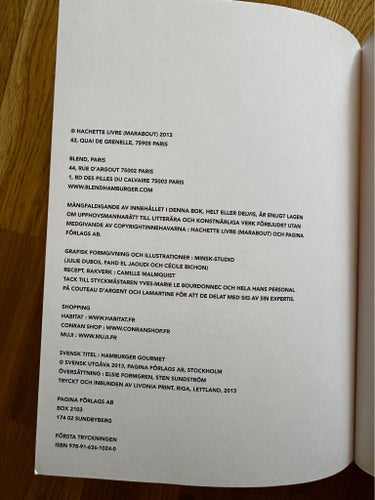 Hamburger Gourmet av David Japy, Élodie Rambaud, Victor Garnier, 2013