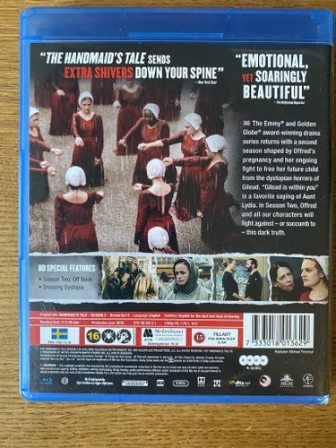 The Handmaid's Tale Säsong 2 BLURAY